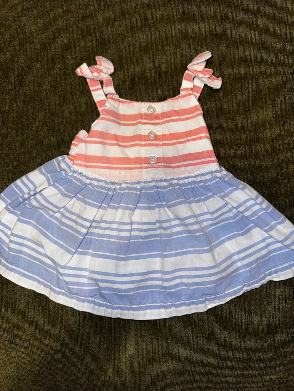 OshKosh B’gosh Red, White and Blue Dress - Picture 2 of 5
